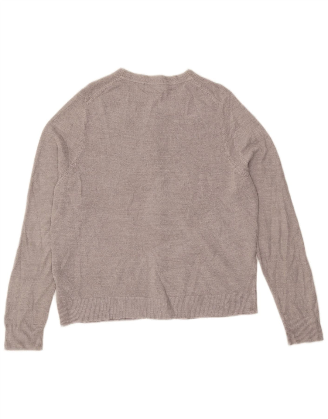 Marks & Spencer Damen-Cardigan-Pullover UK 14 Large Grau Acryl