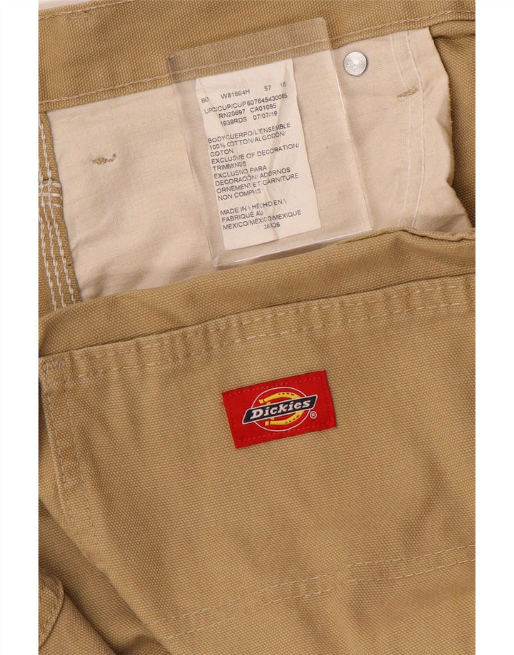 DICKIES Gerade Herren-Cargohose W38 L36 Beige Baumwolle