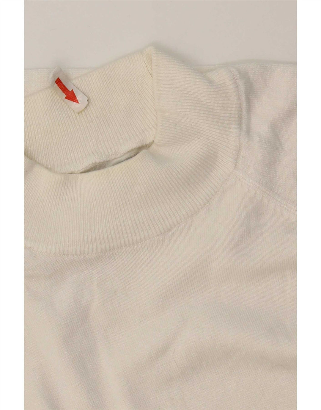 Rollkragenpullover für Herren von Zara, mittelweiße Viskose