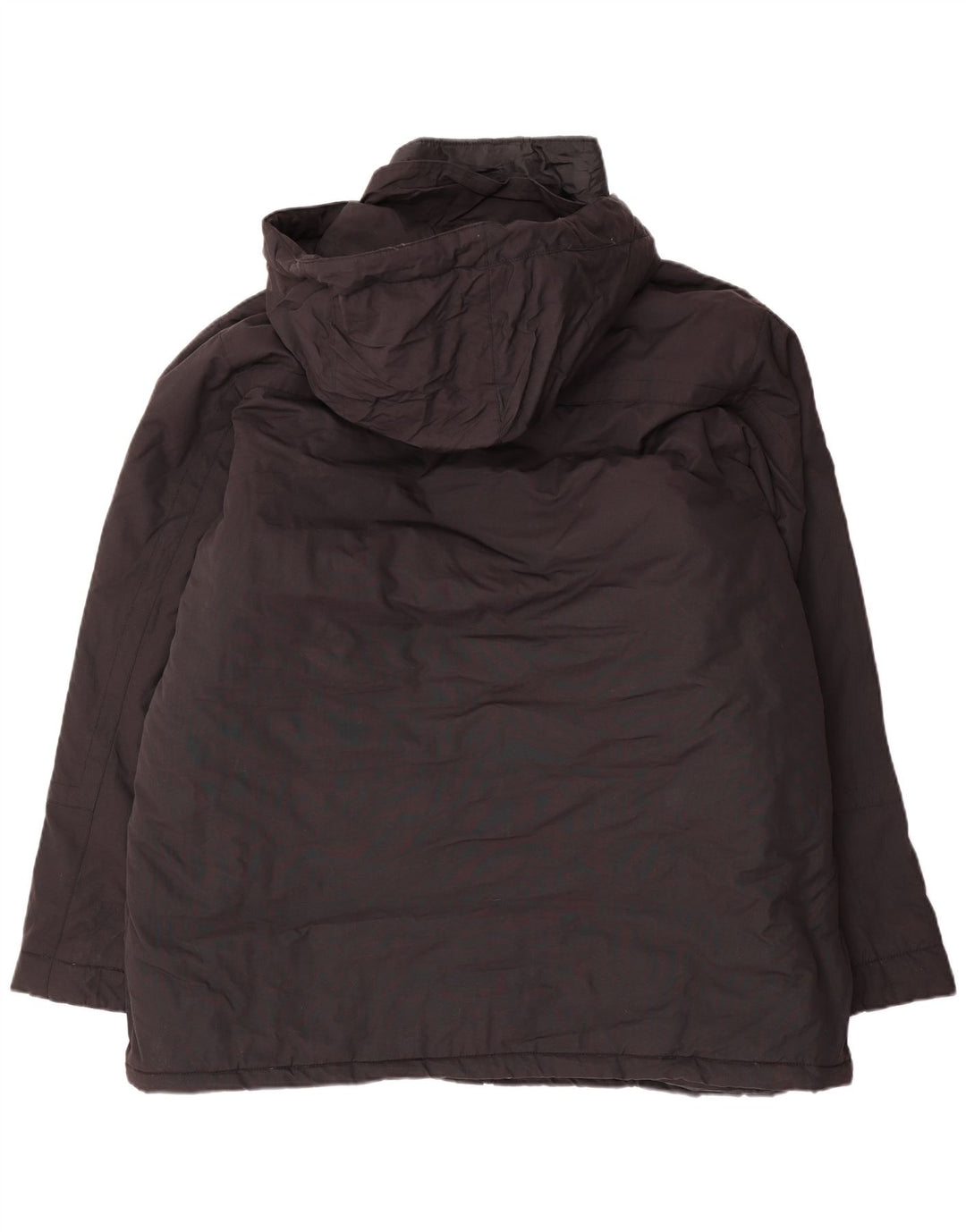 Brugi Herren-Windjacke mit Kapuze, Größe 59, 3XL, Schwarz