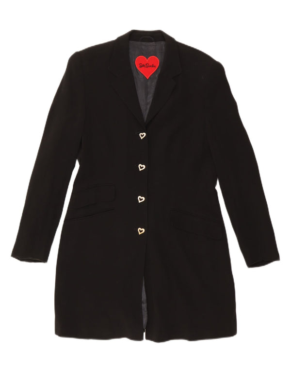 Betty Barclay Damen 4-Knopf-Longline-Blazerjacke UK 12 Mittelschwarz
