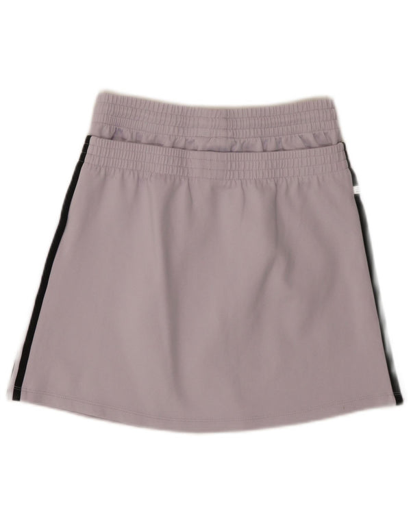 Adidas Damen Tennisrock UK 8/10 Small Lila Baumwolle