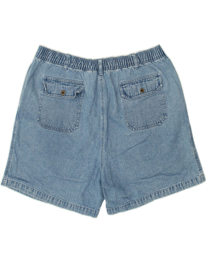 EDDIE BAUER Mens Denim Shorts XL W40  Blue Cotton Vintage Eddie Bauer and Second-Hand Eddie Bauer from Messina Hembry 