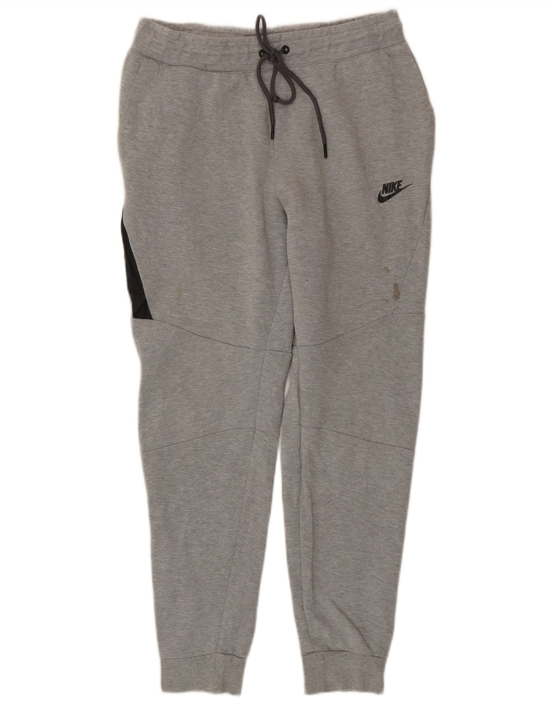 Nike Herren-Trainingshose und Jogger, mittelgraue Colourblock-Baumwolle