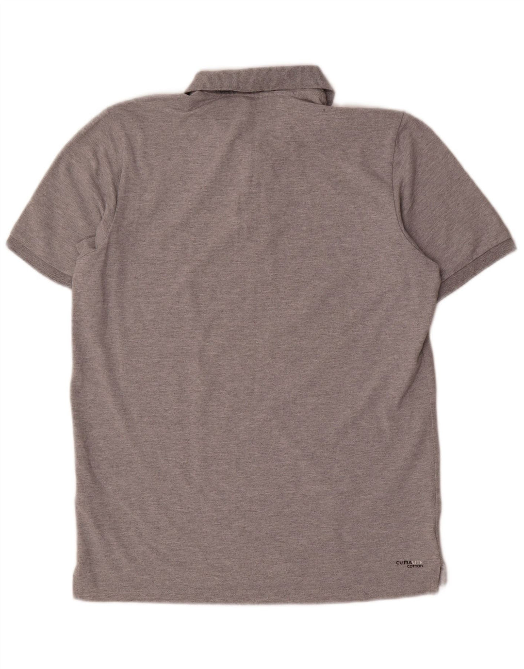 Adidas Herren Climalite Poloshirt Große graue Baumwolle