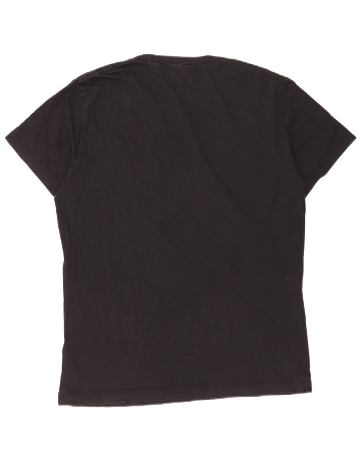 Diesel Herren T-Shirt mit Grafik, Größe L, Marineblau