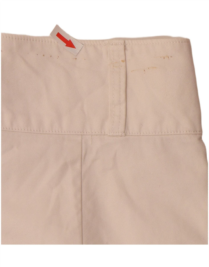 Ralph Lauren Damen Pegged Chino Shorts US 8 Medium W30 Weiße Baumwolle