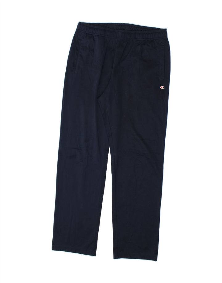 CHAMPION Mens Tracksuit Trousers Large Navy Blue Vintage Champion and Second-Hand Champion from Messina Hembry 