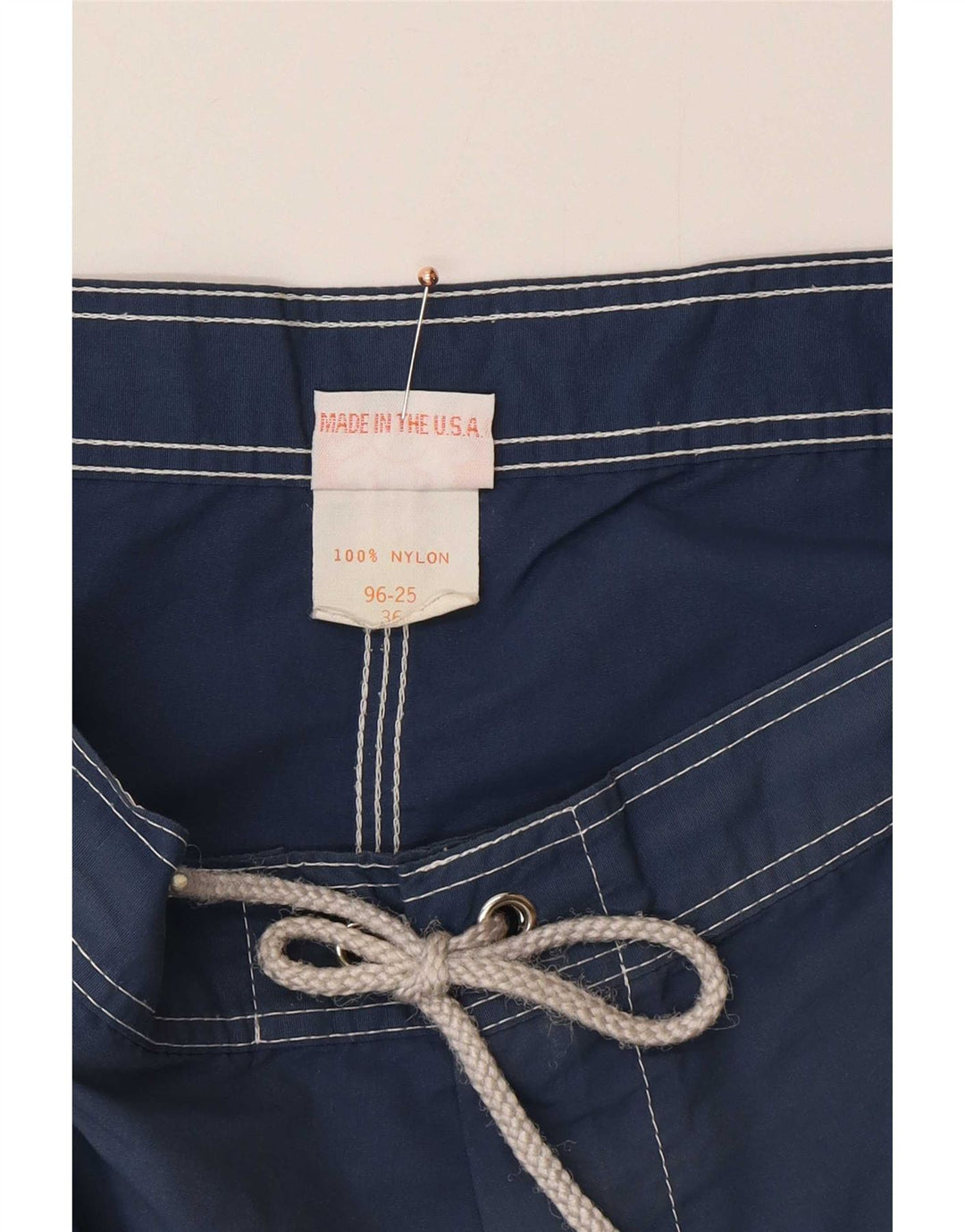 Sundek Herren-Badeshorts, groß, marineblaues Colourblock-Nylon