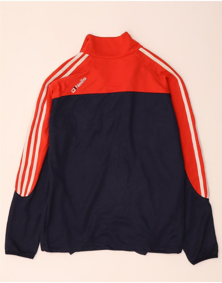 O'Neill Herren-Pullover-Trainingsanzugoberteil mit Reißverschluss, Größe S, Marineblau, Farbblock