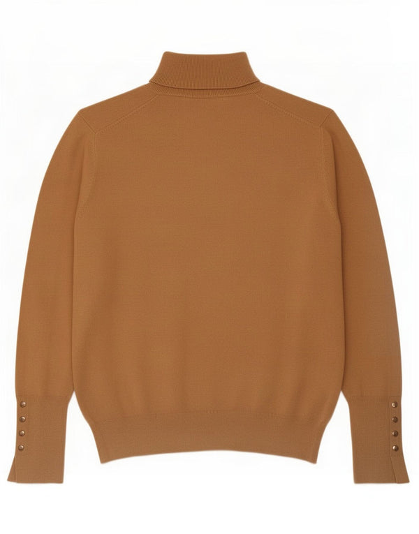 Rollkragenpullover für Damen von Zara, Gr. 14, Mittelbeige