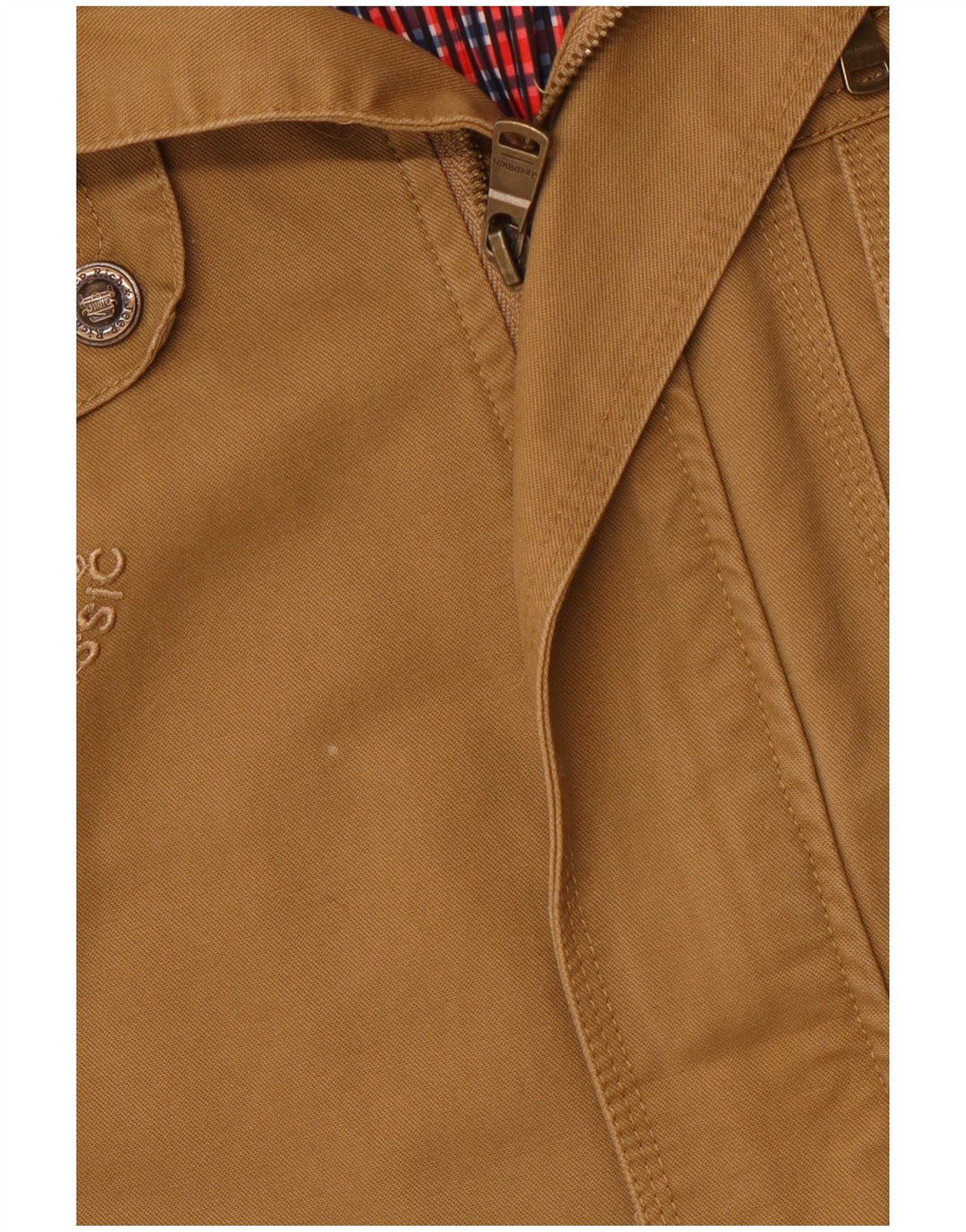 Jeep Rich Herren Militärjacke UK 42 XL Braun