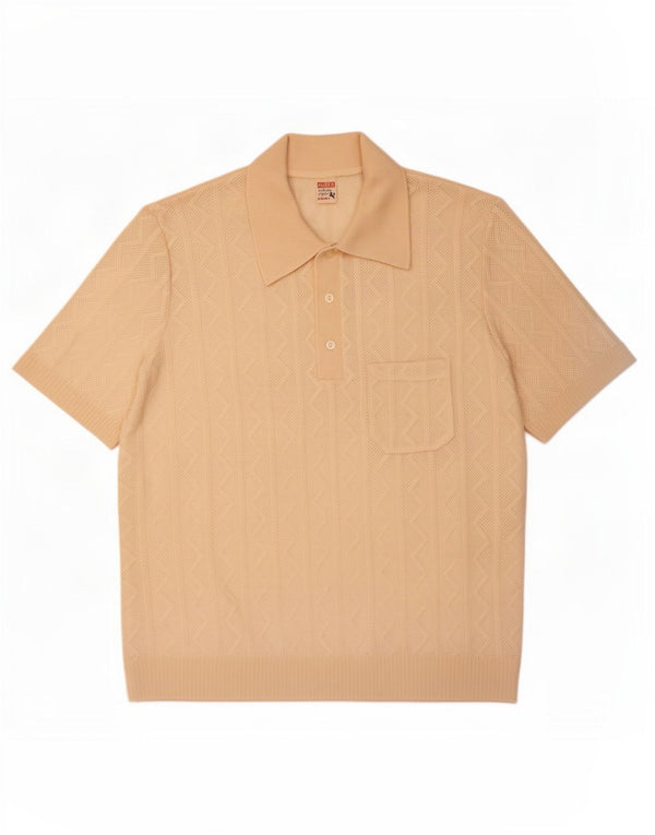 Huber Herren Poloshirt Medium Beige