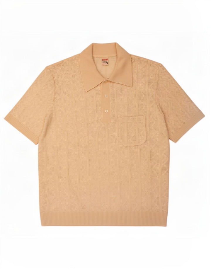 Huber Herren Poloshirt Medium Beige