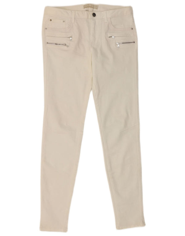 Zara Damen Skinny Jeans EU 38 Small W28 L28 Weiß