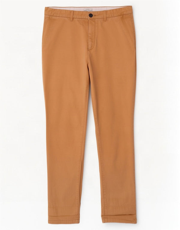 Jack Wills Herren-Chinohose mit schmaler Passform, W34, L32, beige Baumwolle