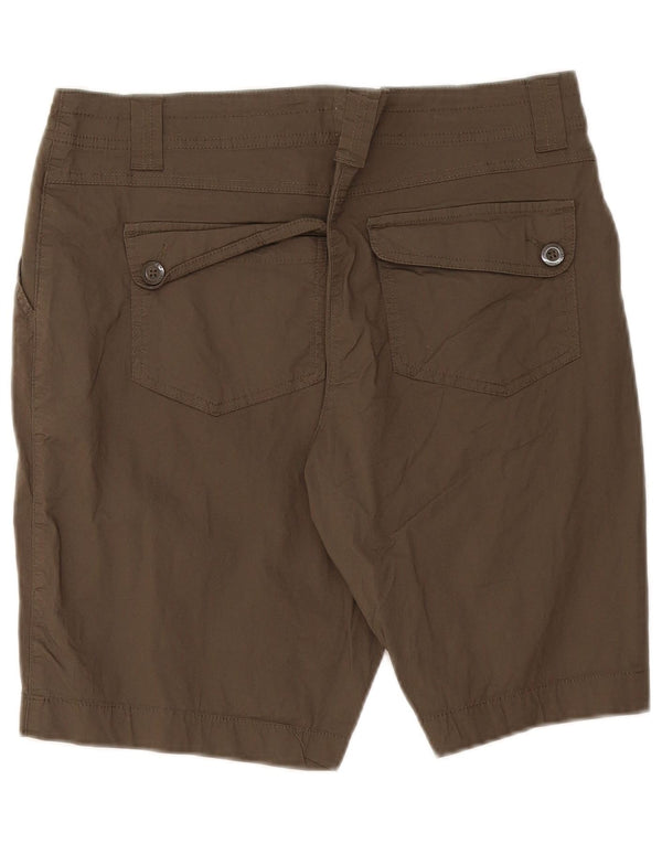 Mountain Warehouse Chino-Shorts für Damen, UK 14, Größe L, W34, Khaki, Baumwolle