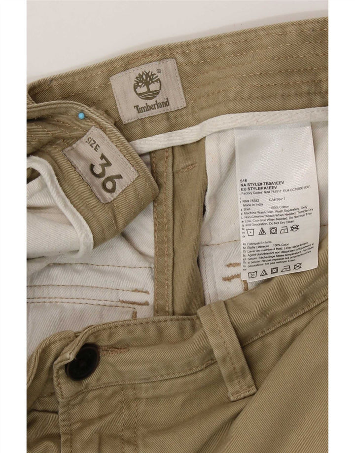 Timberland Herren Cargoshorts W36 Large Khaki Baumwolle