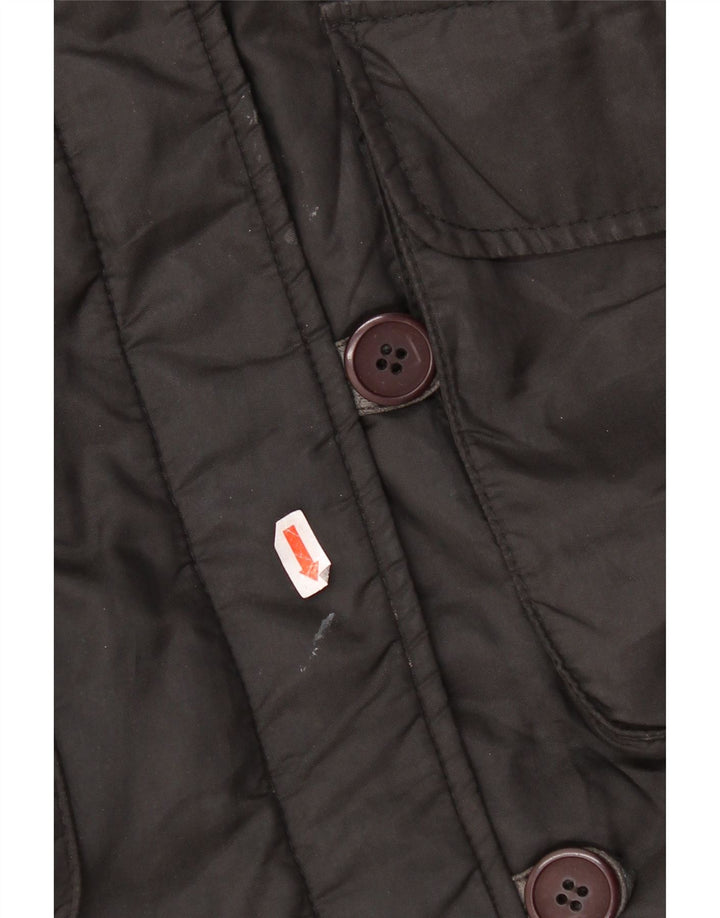 Fay Damen-Windbreaker-Mantel, Größe L, Braun