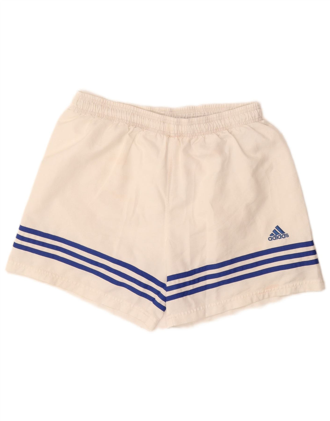 ADIDAS Herren Climalite Sport Shorts UK 38 Mittelweißes Polyester