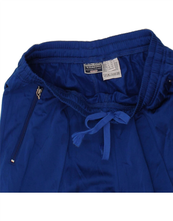 DIADORA Mens Tracksuit Trousers IT 50 Large  Blue Polyester Vintage Diadora and Second-Hand Diadora from Messina Hembry 