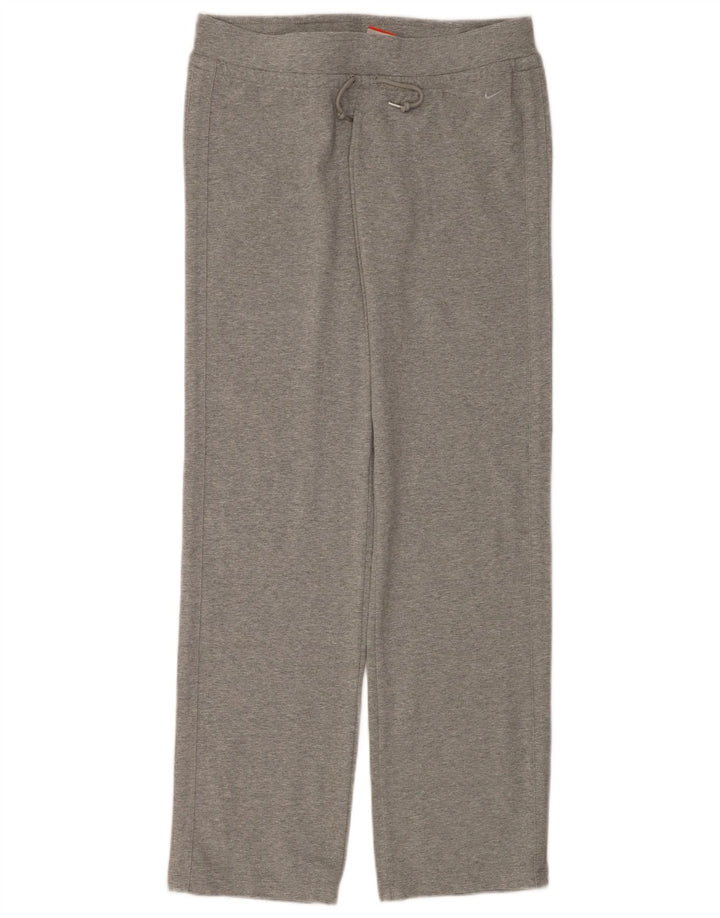 Nike Damen-Trainingshose, UK 14, mittelgrau gefleckte Baumwolle