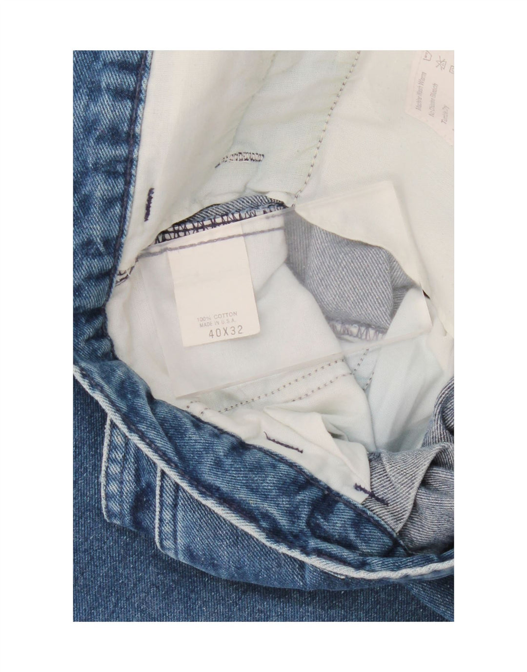 DOCKERS Mens Straight Jeans W40 L28 Blue Cotton Vintage Dockers and Second-Hand Dockers from Messina Hembry 