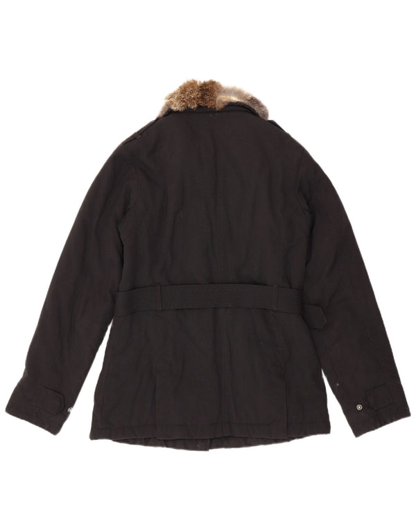 WOOLRICH Wattierte Damenjacke UK 10 Small Marineblau