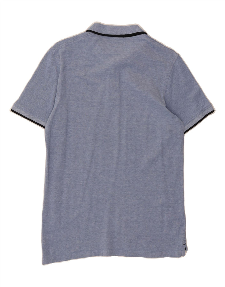 JACK & JONES Mens Polo Shirt Large Blue Cotton Vintage Jack & Jones and Second-Hand Jack & Jones from Messina Hembry 