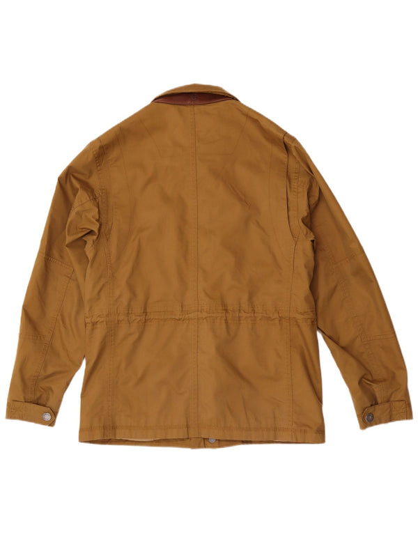 Timberland Herren Utility Jacke UK 36 Small Beige Baumwolle