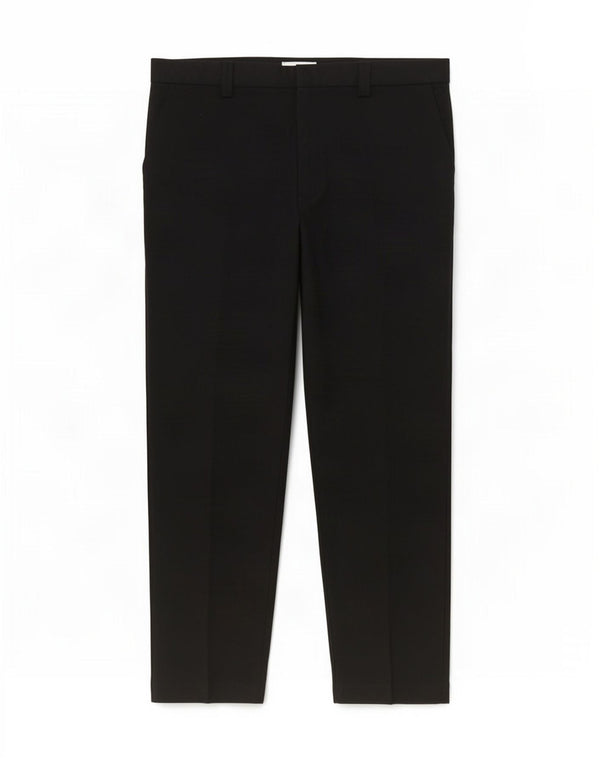 Marks & Spencer Damen Tapered Freizeithose UK 16 Large W38 L28 Schwarz