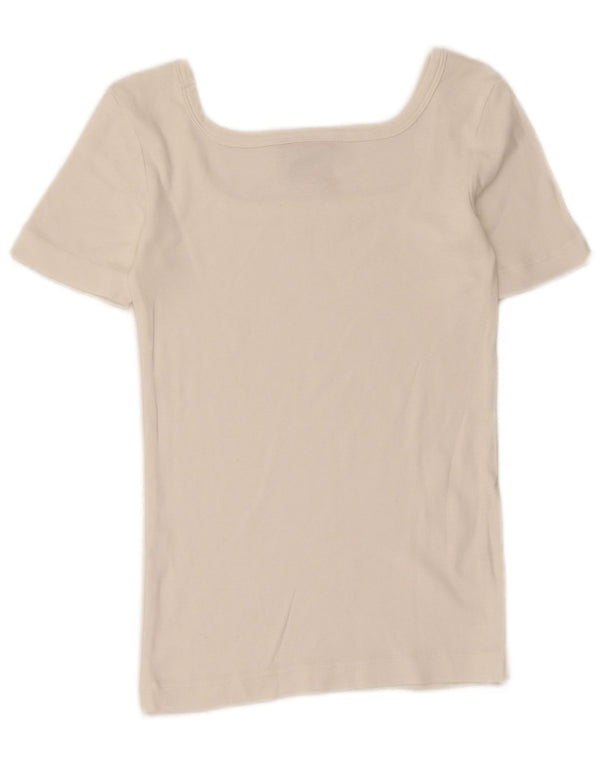 Champion Damen T-Shirt Top UK 8 Small Weiß