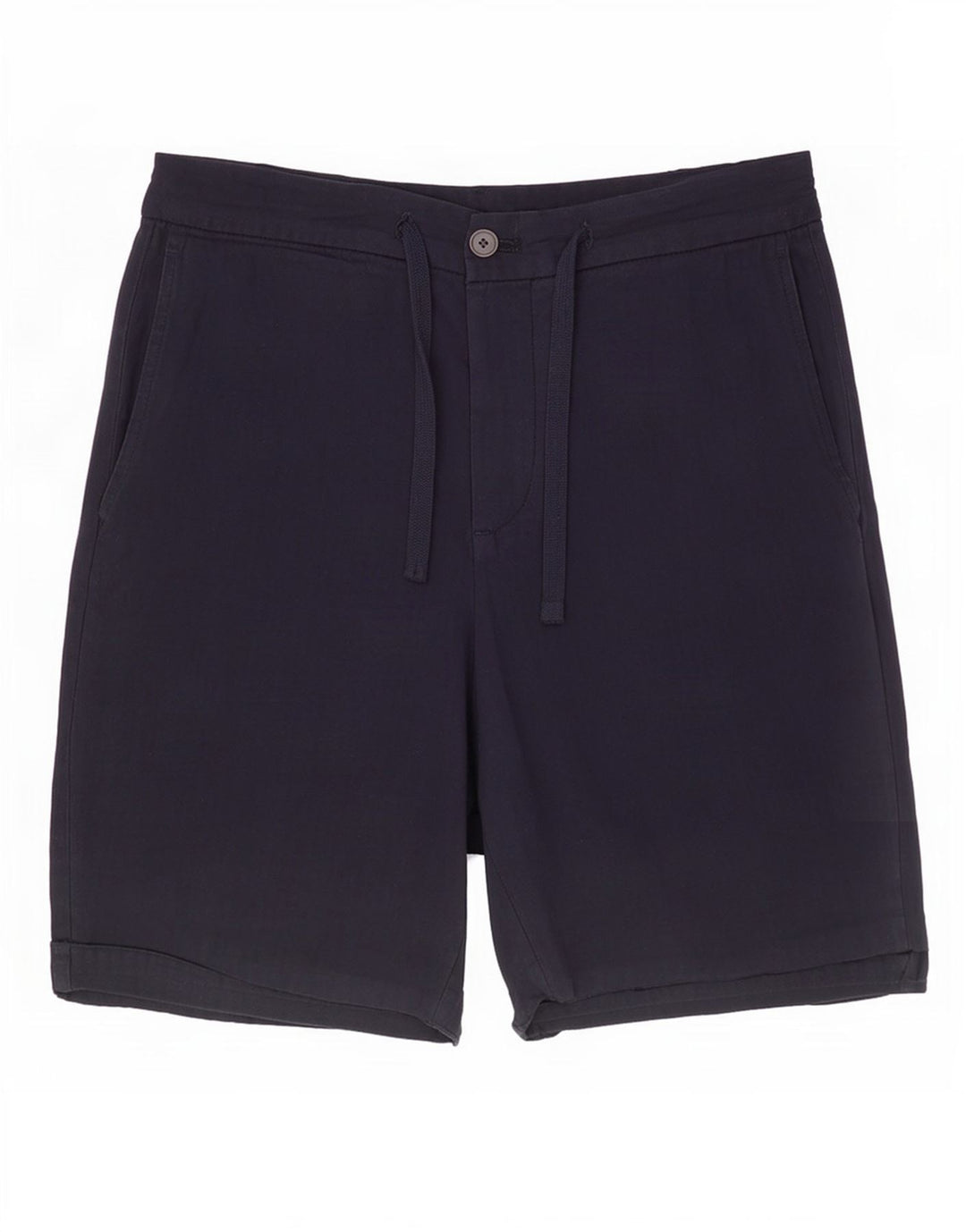 Zara Herren Chinoshorts Medium W31 Marineblaue Baumwolle