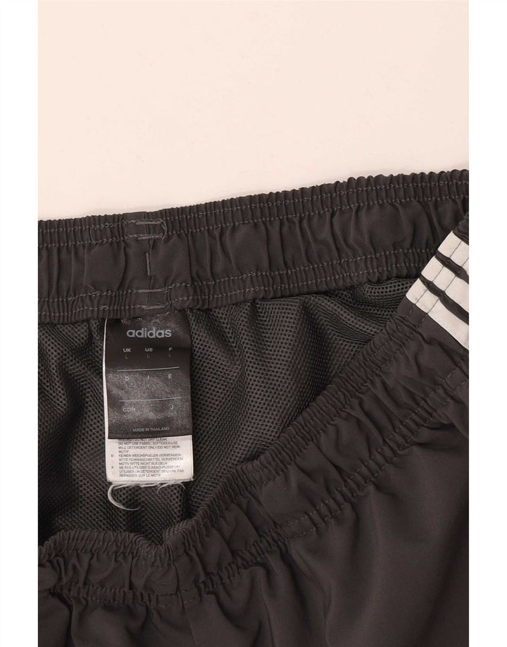 Adidas Herren-Sportshorts, großes graues Polyester