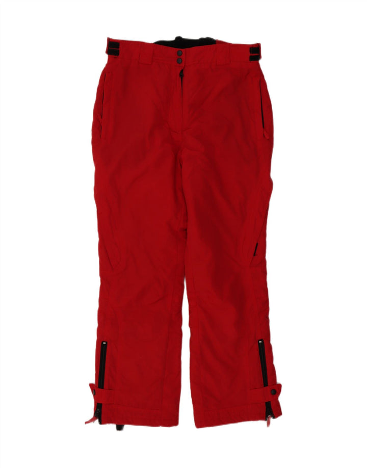 AST Damen Skihose UK 16 Large Rot Polyester