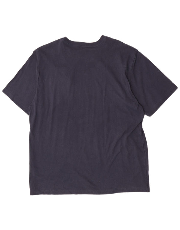 Carhartt Herren Original Fit T-Shirt Top XL Marineblau Baumwolle