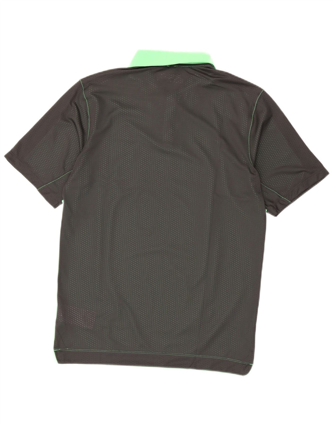 Nike Herren-Dri-Fit-Poloshirt, klein, grünes Farbblock-Polyester
