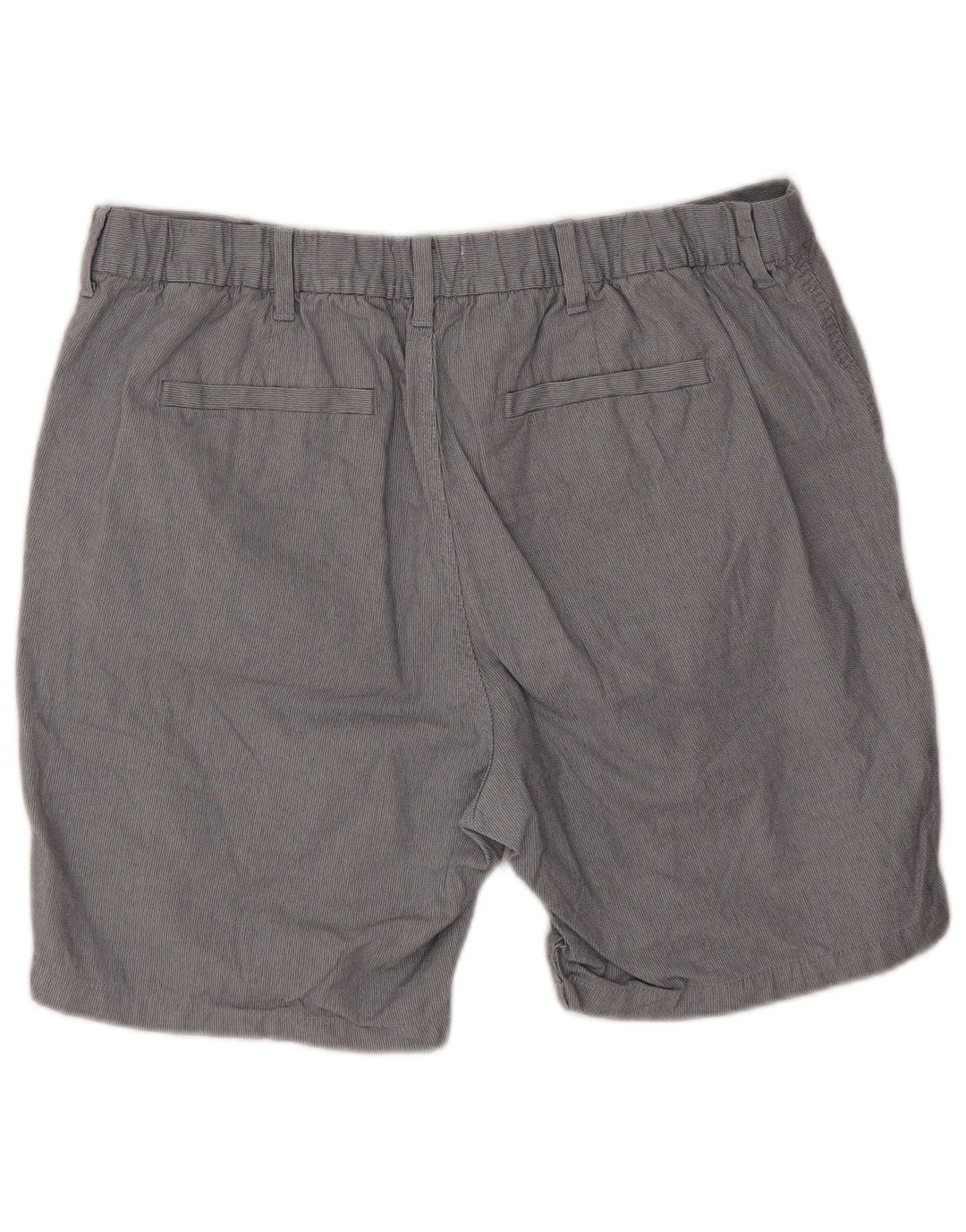 MARKS & SPENCER Herren-Chinoshorts mit normaler Passform, W38, XL, Grau, Polyester