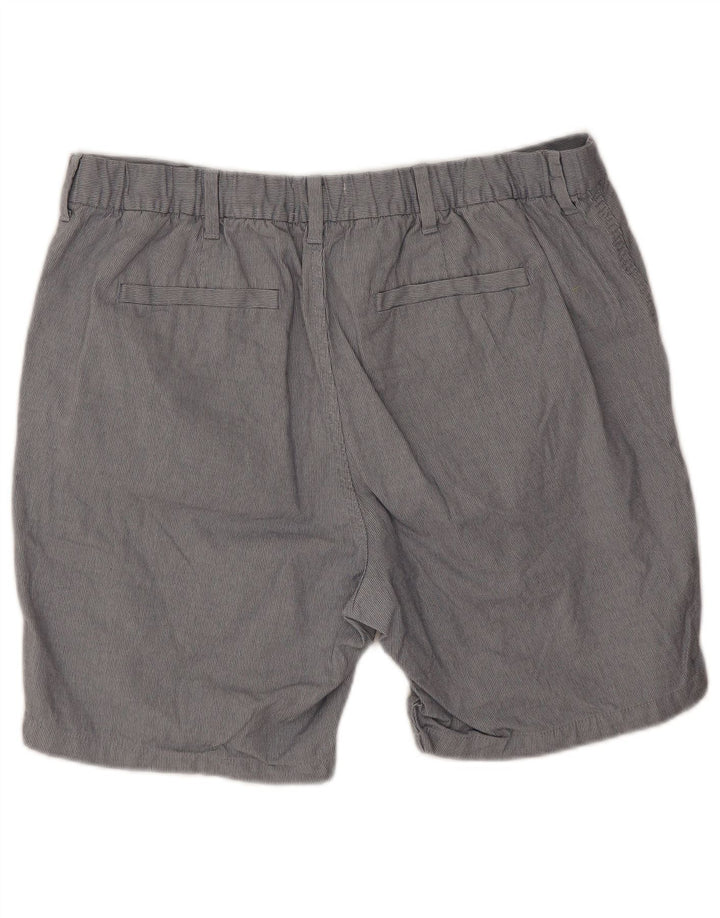 MARKS & SPENCER Herren-Chinoshorts mit normaler Passform, W38, XL, Grau, Polyester