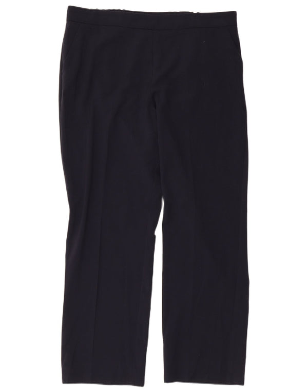 Marks & Spencer Damen Slim Freizeithose UK 16 Large W36 L28 Marineblau