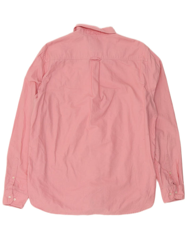 Superdry Herren-Hemd XL aus rosa Baumwolle