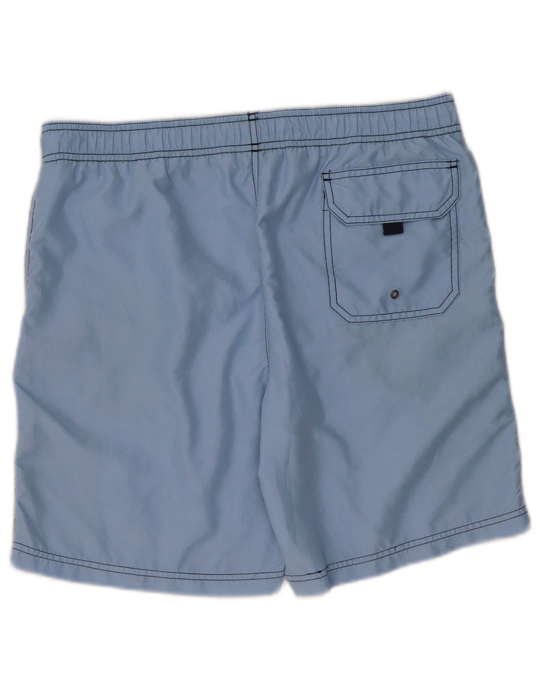 KAPPA Herren-Badeshorts aus mittelblauem Colourblock-Polyester