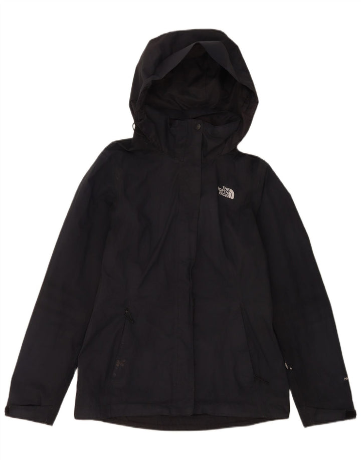 The North Face Damen-Regenjacke mit Kapuze, UK 10, Größe S, Schwarz, Polyester
