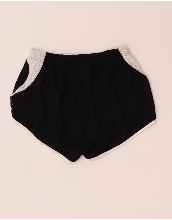 Asics Damen Sportshorts UK 14 Mittelschwarz Farbblock