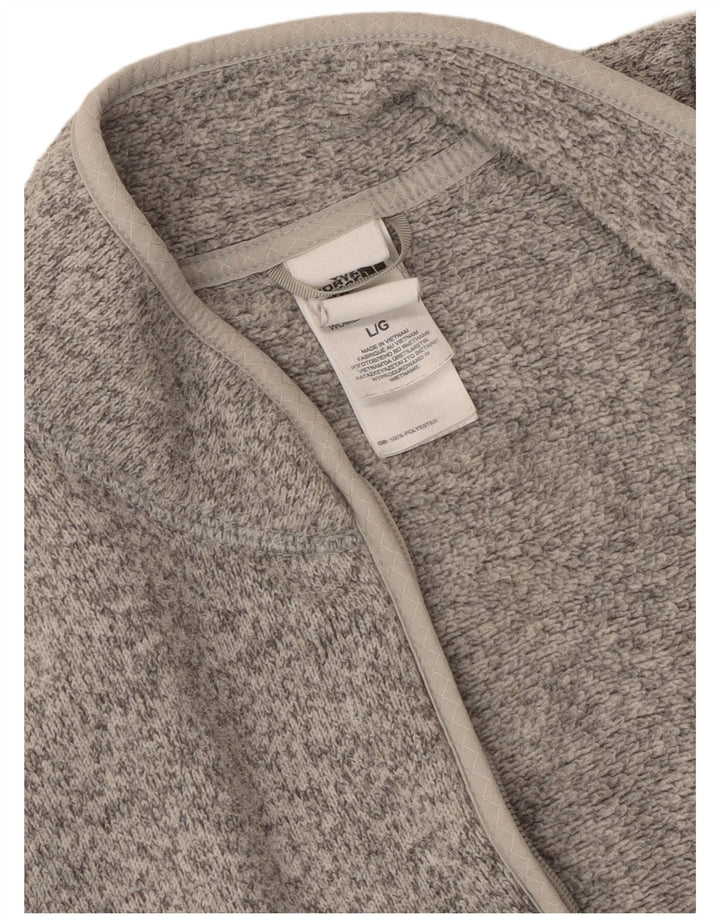 The North Face Damen-Trainingsanzug-Top-Jacke, UK 14, groß, grau gefleckt