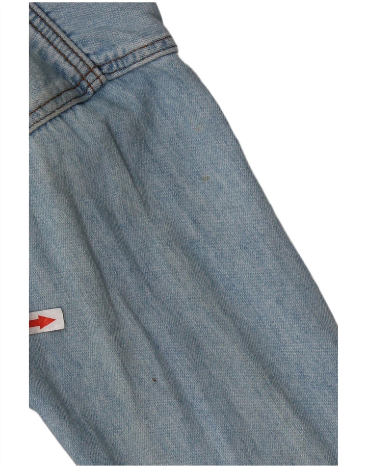 HOLIDAY Herren-Jeanshemd aus mittelblauer Baumwolle