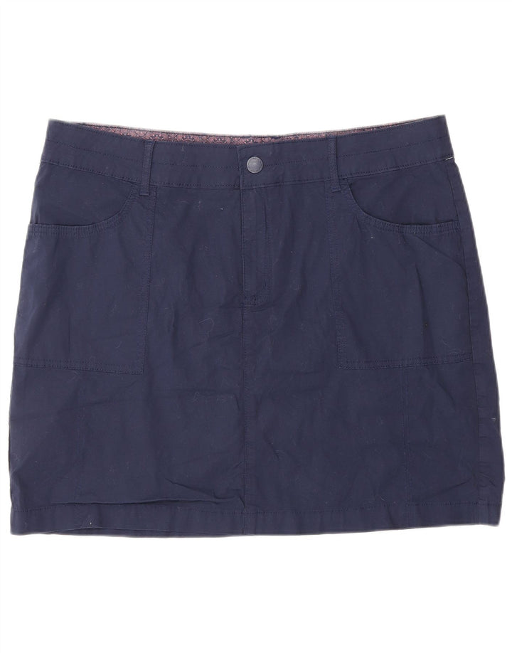 LEE Damen Skort US 16 2XL Marineblaue Baumwolle