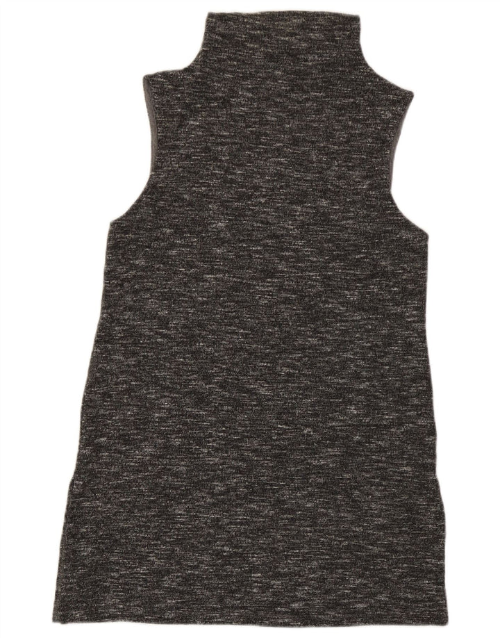 Ärmelloses Etuikleid für Damen von Benetton, Größe S, Gr. 8, Grau meliert