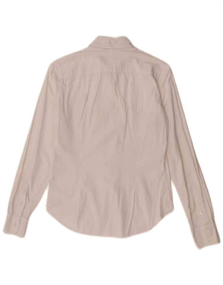 Ralph Lauren Damen Slim Fit Hemd US 2 XS Weiß