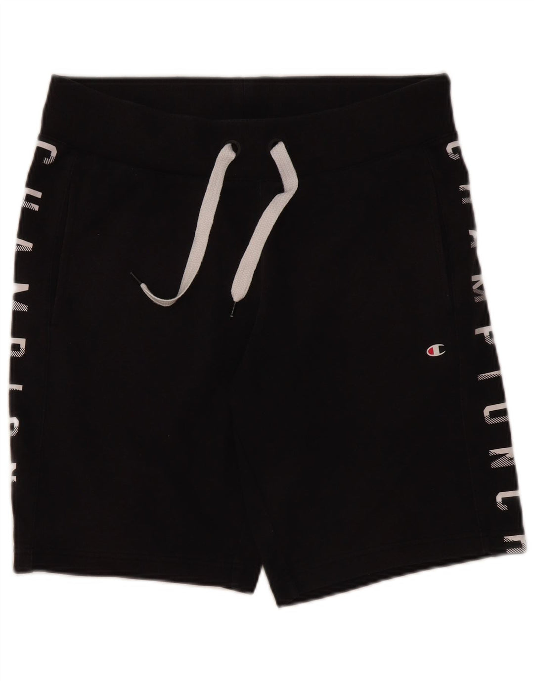 Champion Herren-Sportshorts mit Grafik, mittelblaue Marineblau-Baumwolle